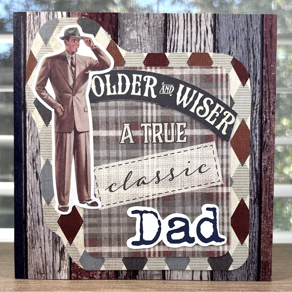 Handmade Birthday Card for Man